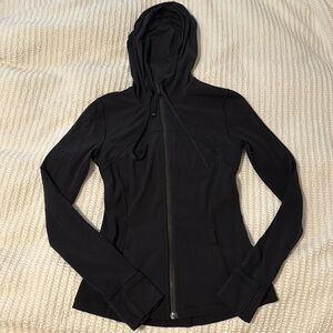 lululemon black define jacket with hood